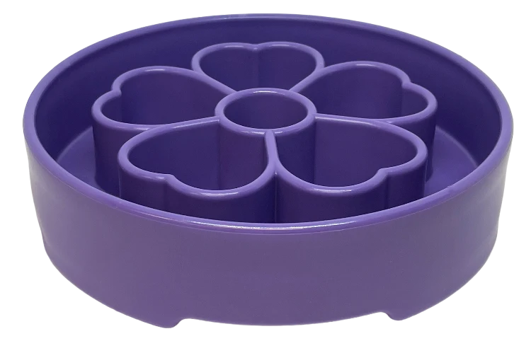 Flower eBowl Deep Slow Feeder